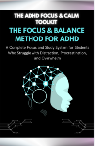 ADHD productivity Toolkit cover page